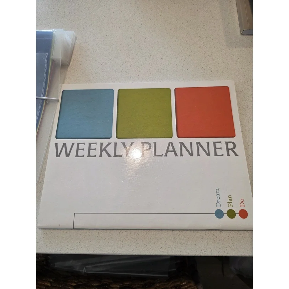 Weekly Planner Home Office‎ Mini Bundle– Undated Mini Clip Board